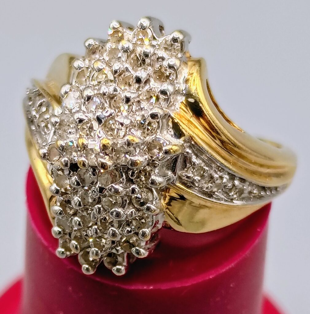 10kt 48 Diamond Ring