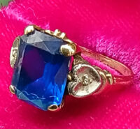 Vintage 10K Spinel Ring Size 5 $340