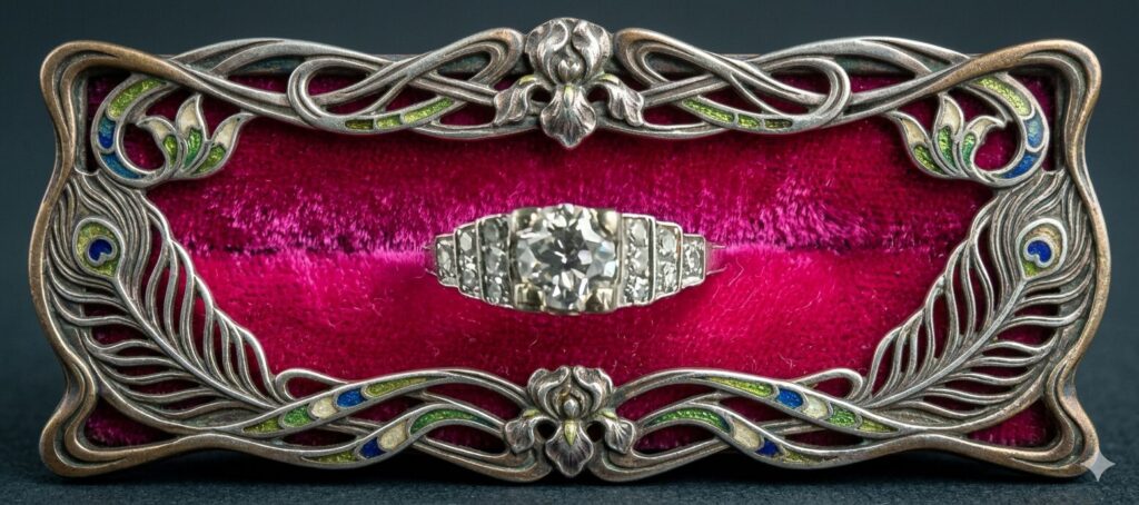 Platinum & Diamond Ring Size 5.25